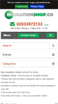 Mobile Screenshot of insulationshop.co